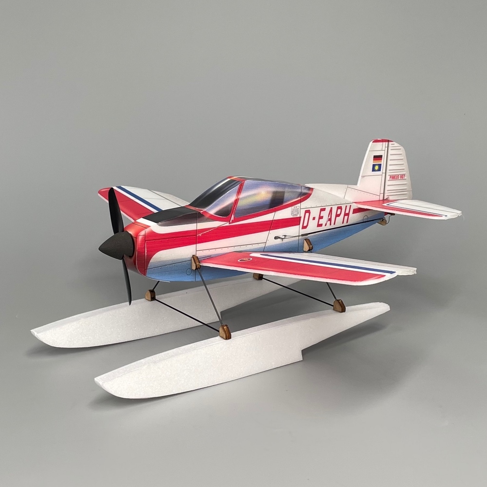 Pinkus Float Aerobatic 4CH 320mm micro RC aircraft created by Hilmar Lange