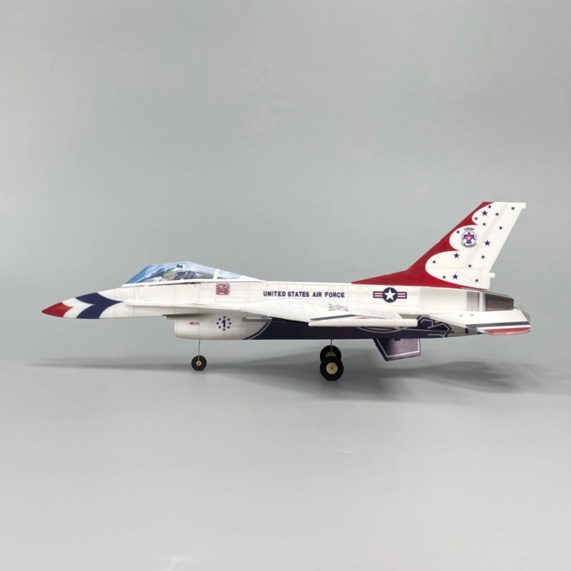 F16 Thunderbird 3CH all-moving tail 250mm pusher micro RC aircraft kit