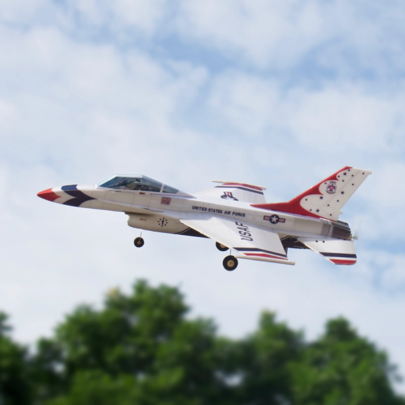 F16 Thunderbird 3CH all-moving tail 250mm pusher micro RC aircraft kit