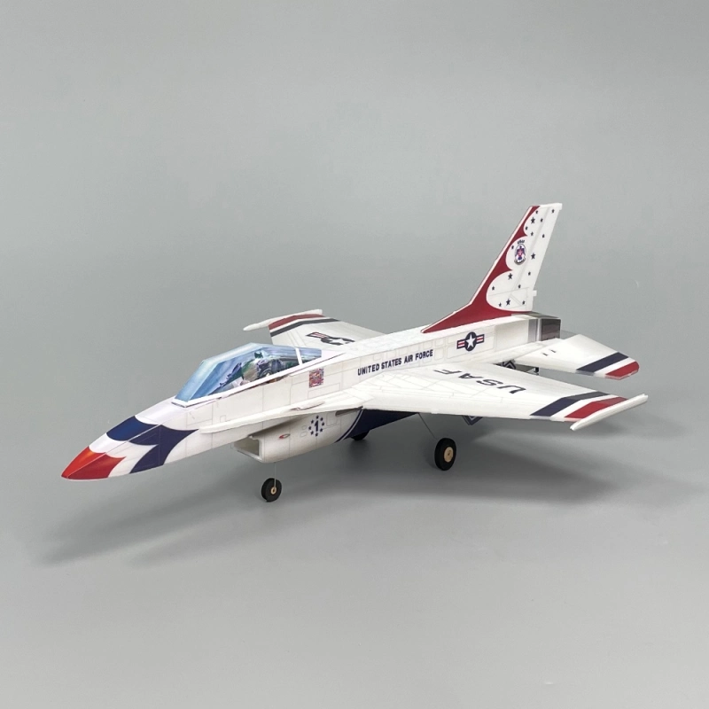 F16 Thunderbird 3CH all-moving tail 250mm pusher micro RC aircraft kit