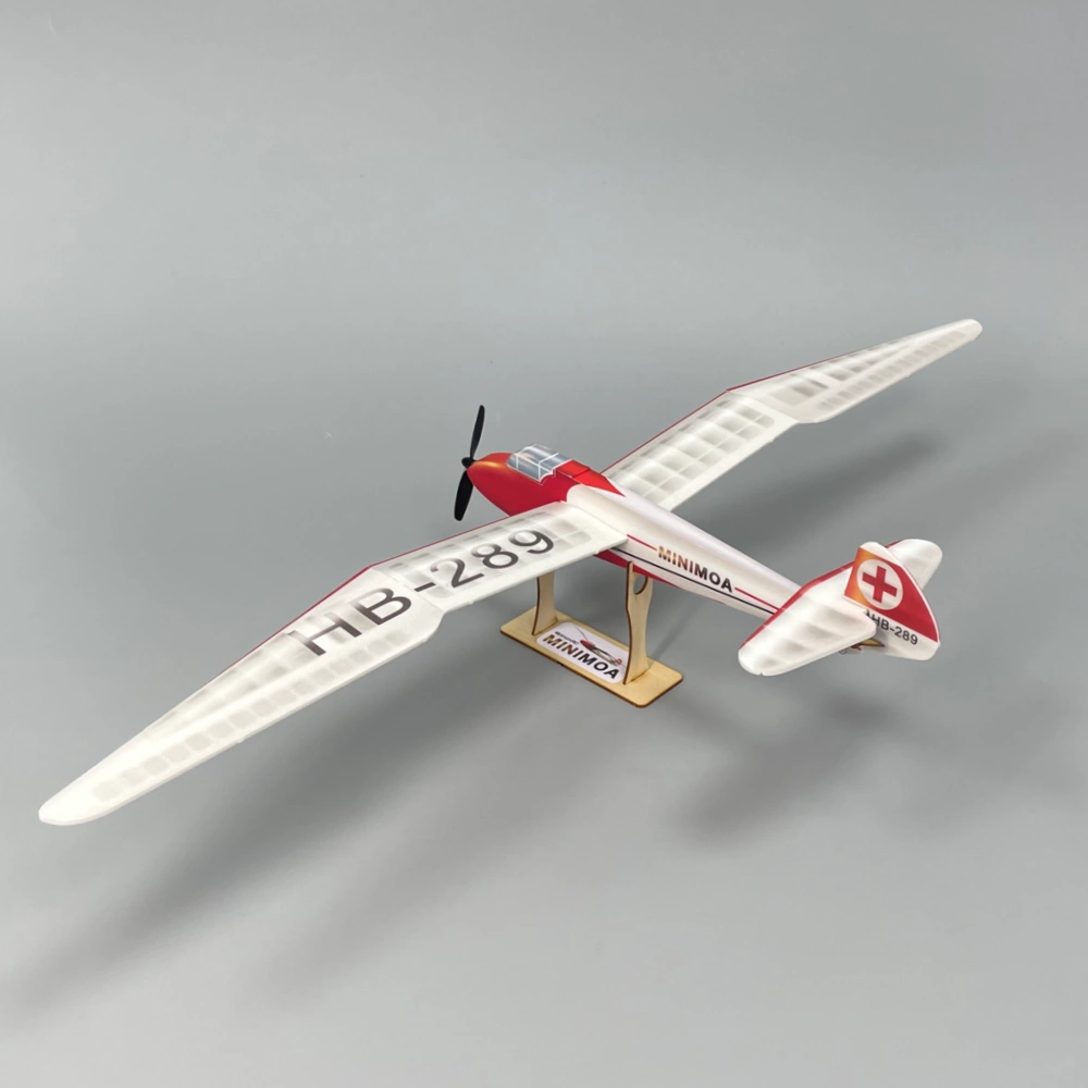 Minimoa Glider gull wing 700mm micro RC aircraft kit
