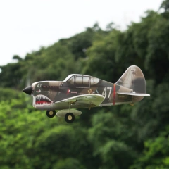 P40 Flying tigers fighter Q-series 4CH 320mm micro RC aircraft kit