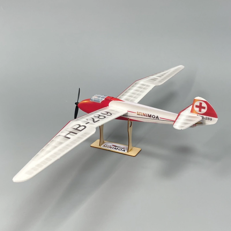 Minimoa Glider gull-wing 700mm micro RC aircraft kit