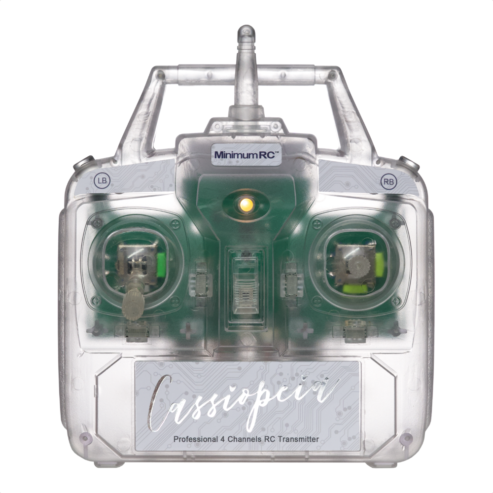 MinimumRC Cassiopeia 4+1CH RC transmitter with micro receiver