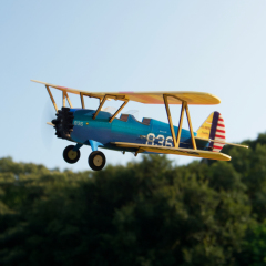 PT-17 Stearman Micro Scale 4CH 360mm RC airplane kit