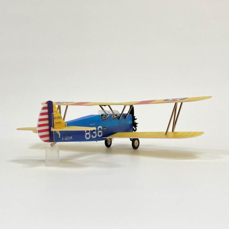 PT-17 Stearman Micro Scale 4CH 360mm RC airplane kit