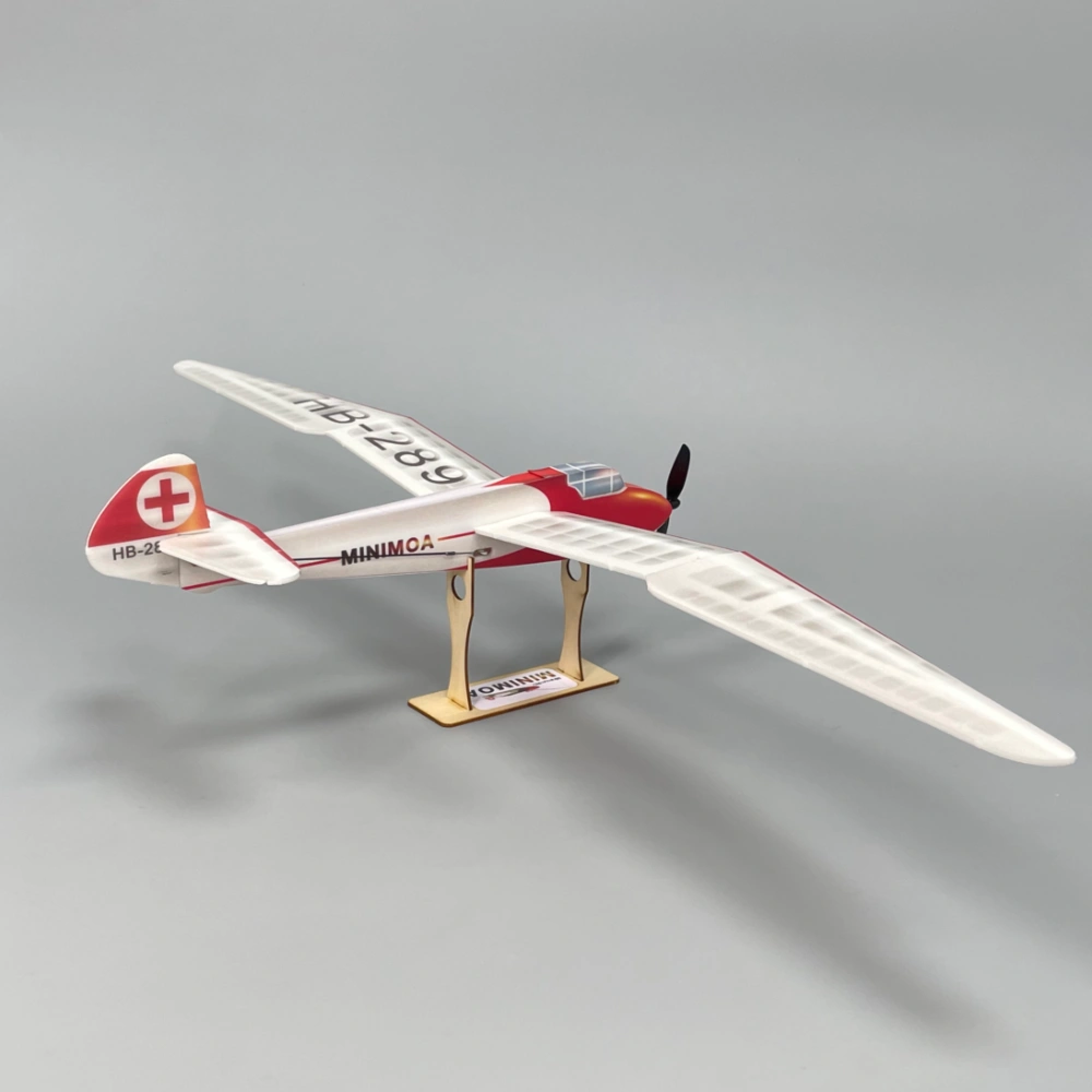US] Minimoa Glider gull-wing 700mm micro RC aircraft kit