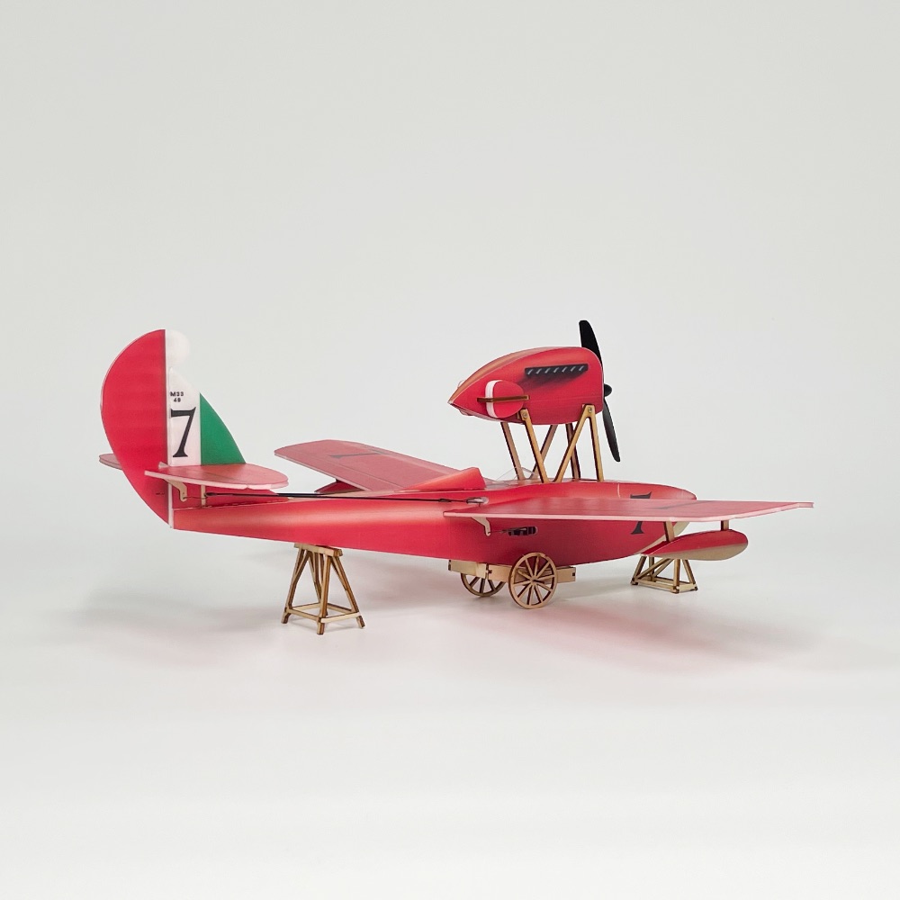 [US] Macchi M-33 Micro Scale 4CH 400mm RC airplane kit