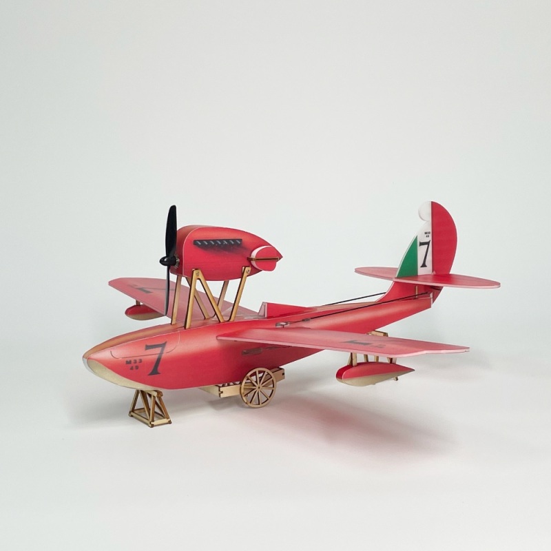 Macchi M-33 Micro Scale 4CH 400mm RC airplane kit