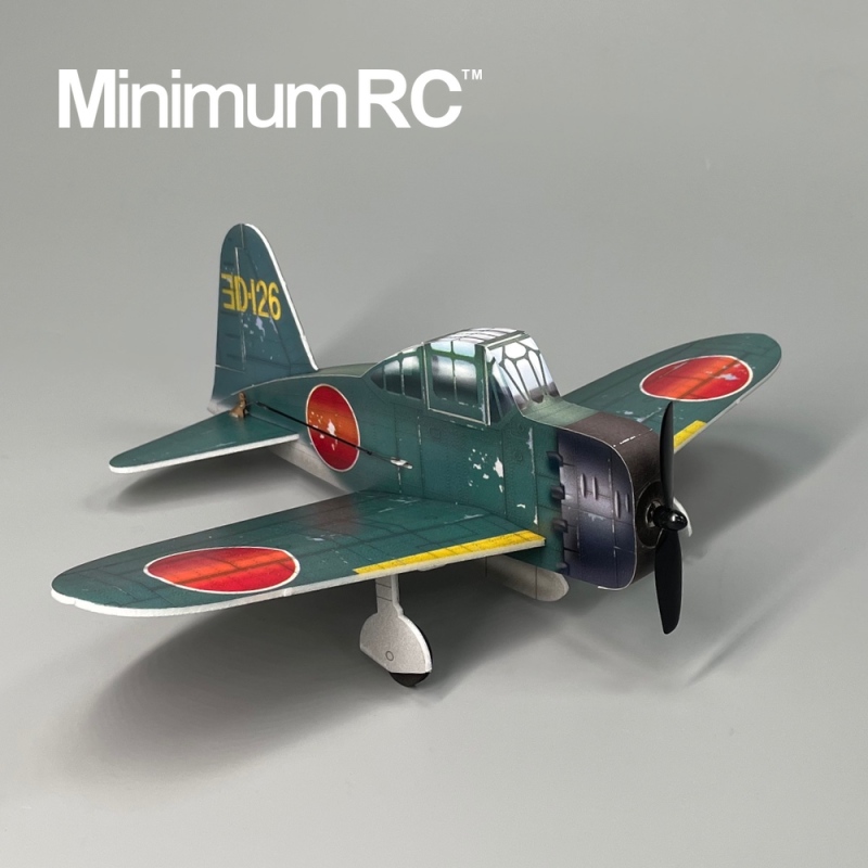 A6M5-Zero Q-series 4CH RC airplane smallest 4CH airplane in the market!