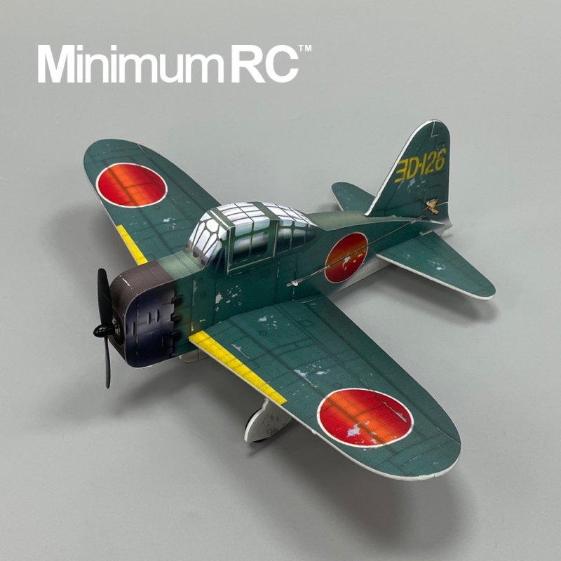 A6M5-Zero Q-series 4CH RC airplane smallest 4CH airplane in the market!