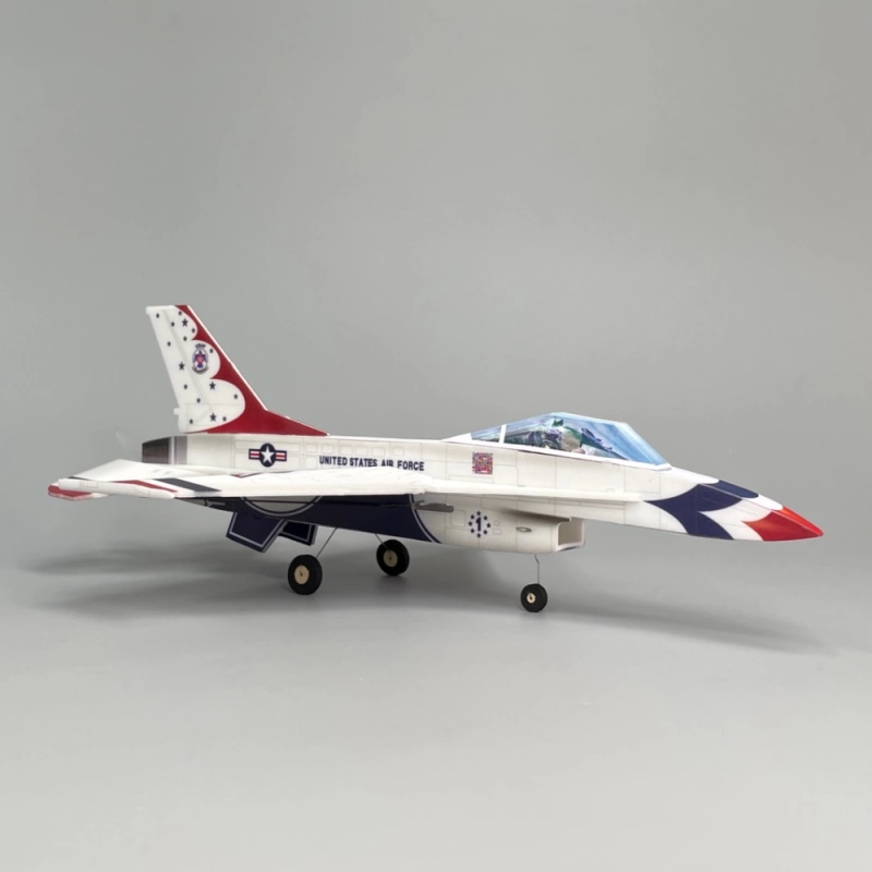 F16 Thunderbird 3CH all-moving tail 250mm pusher micro RC aircraft kit