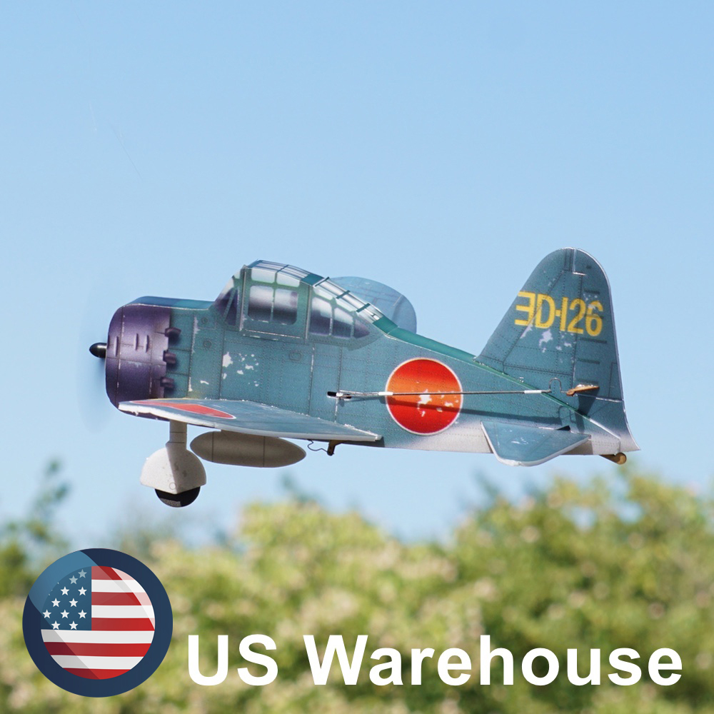[US] A6M5-Zero Q-series 4CH RC airplane smallest 4CH airplane in the market!