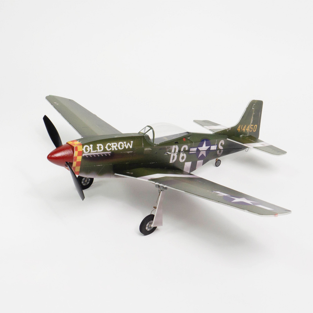 P51 Mustang 5CH Aircraft with Retractable Landing Gear