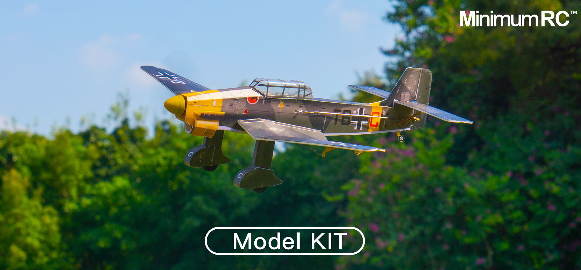 Stuka rc clearance plane