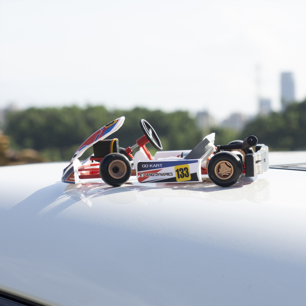 Sengi Kart-80 Micro Scale RC Go Kart Kit