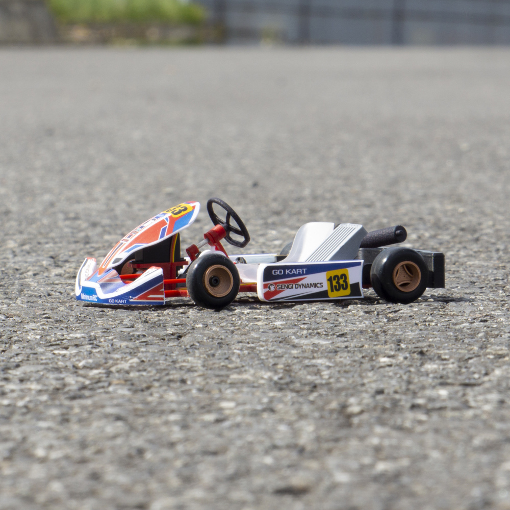 Sengi Kart-80 Micro Scale RC Go Kart Kit