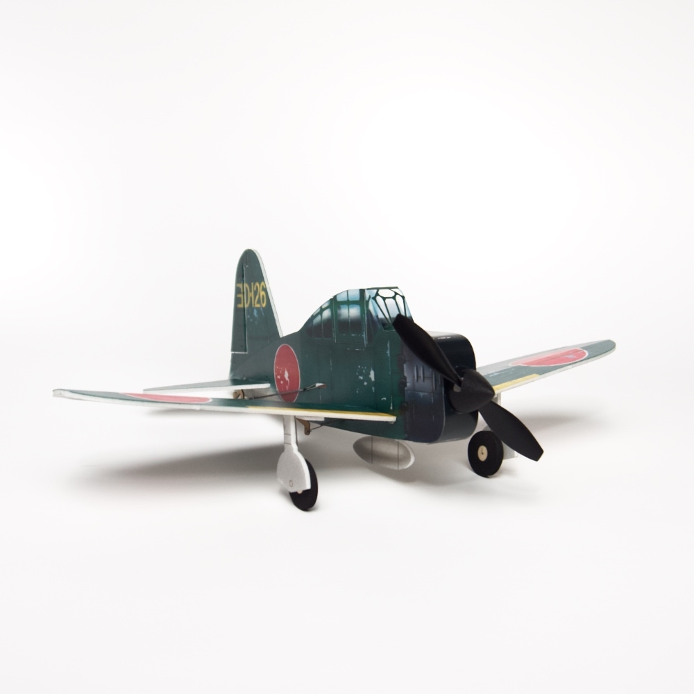 A6M5-Zero Deceleration type 4CH RC airplane smallest 4CH airplane in the market!