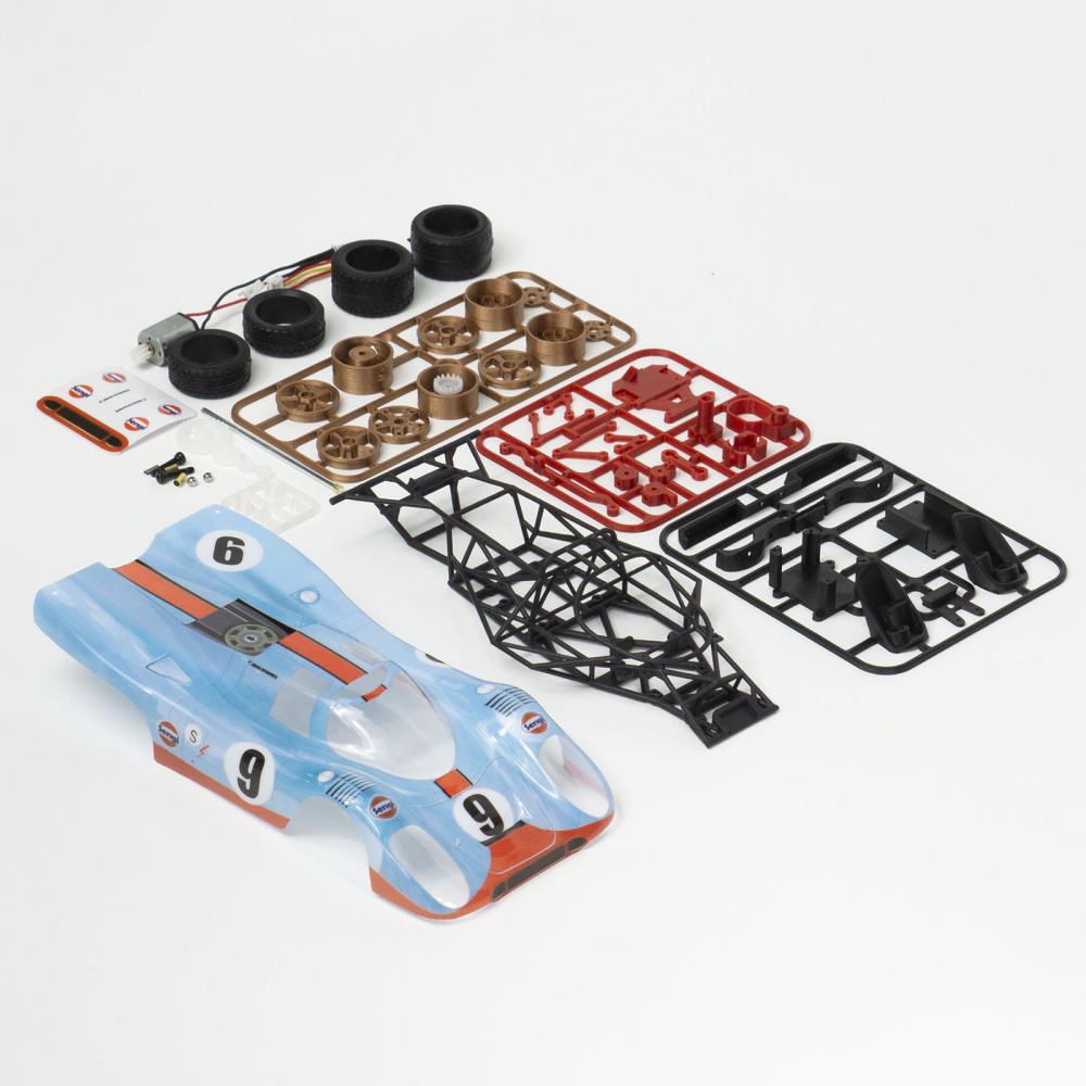 Lemara 1:28 Tubular Chassis RC Lemans Racer KIT /PNP