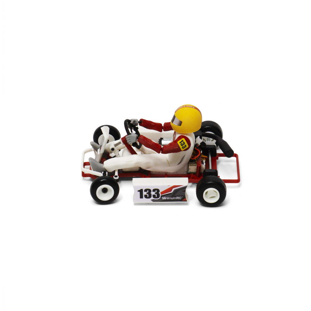 Retro Racer Special Edition Micro Scale RC Go Kart Full Set