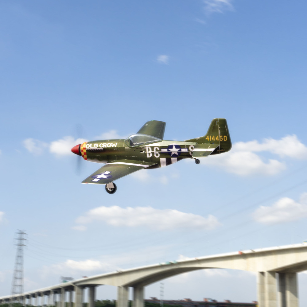 P-51 Mustang WW2 Legendary Series 420mm 4CH (Assembly required)