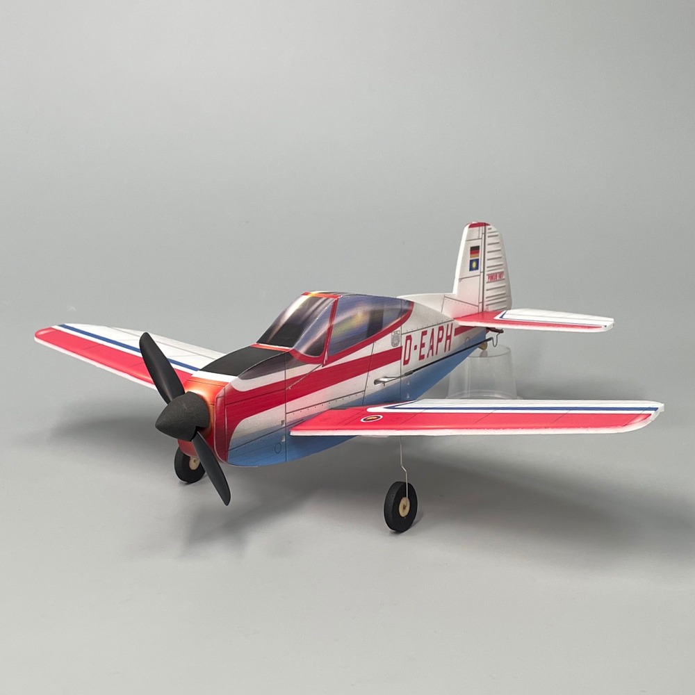 Pinkus Racer Aerobatic 4CH 320mm micro RC aircraft created by Hilmar Lange