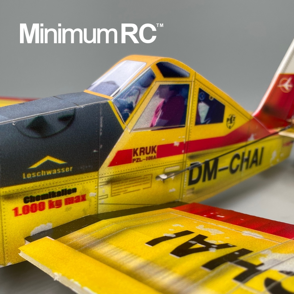 PZL-106 Q-series 4CH RC airplane smallest 4CH airplane in the market!