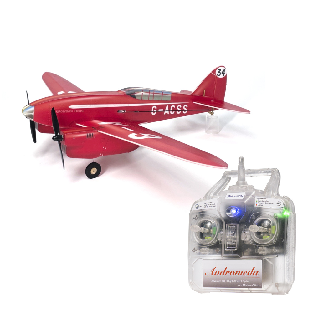 de Havilland DH.88 Comet Dual Motor aricraft 460mm 4CH RC aircraft kit