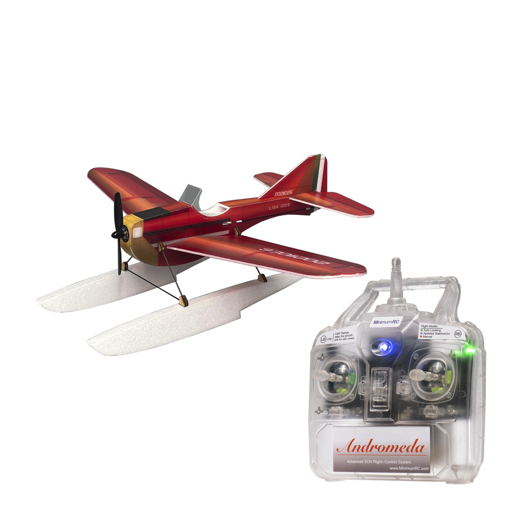 LISA Magnificent Italian Vintage Sea-plane micro 4CH RC airplane kit created by Jurgen Bestenlehner