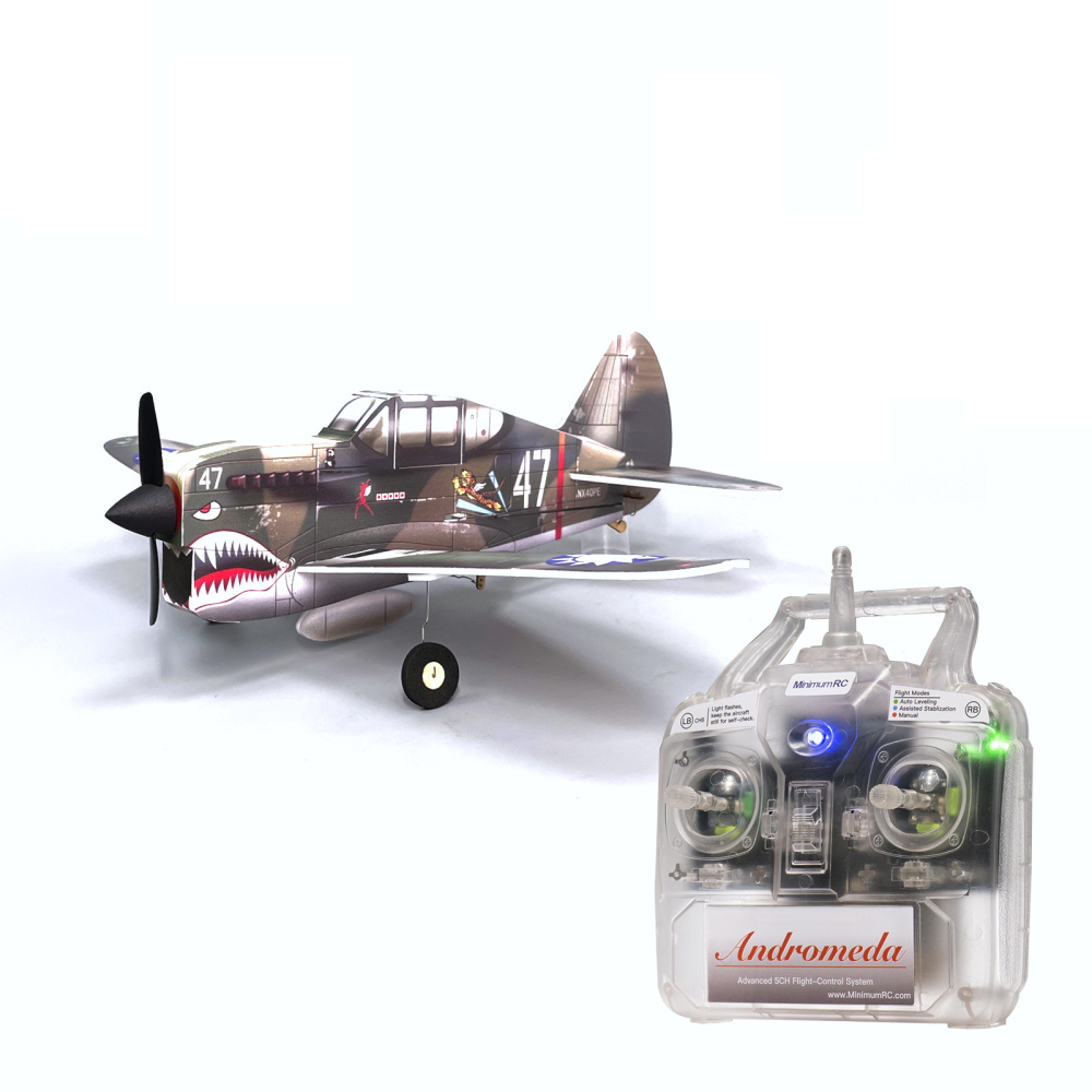 P40 Flying tigers fighter Q-series 4CH 320mm micro RC aircraft