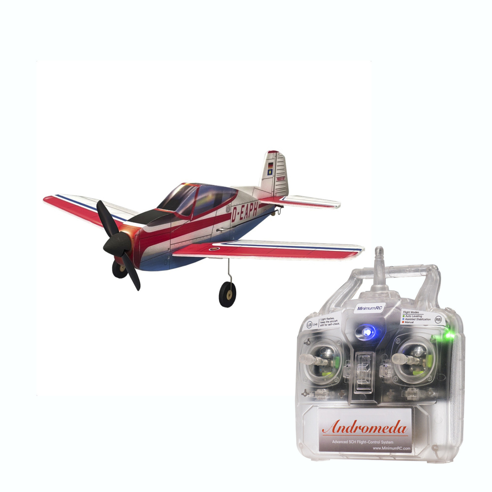 Pinkus Racer Aerobatic 4CH 320mm micro RC aircraft created by Hilmar Lange
