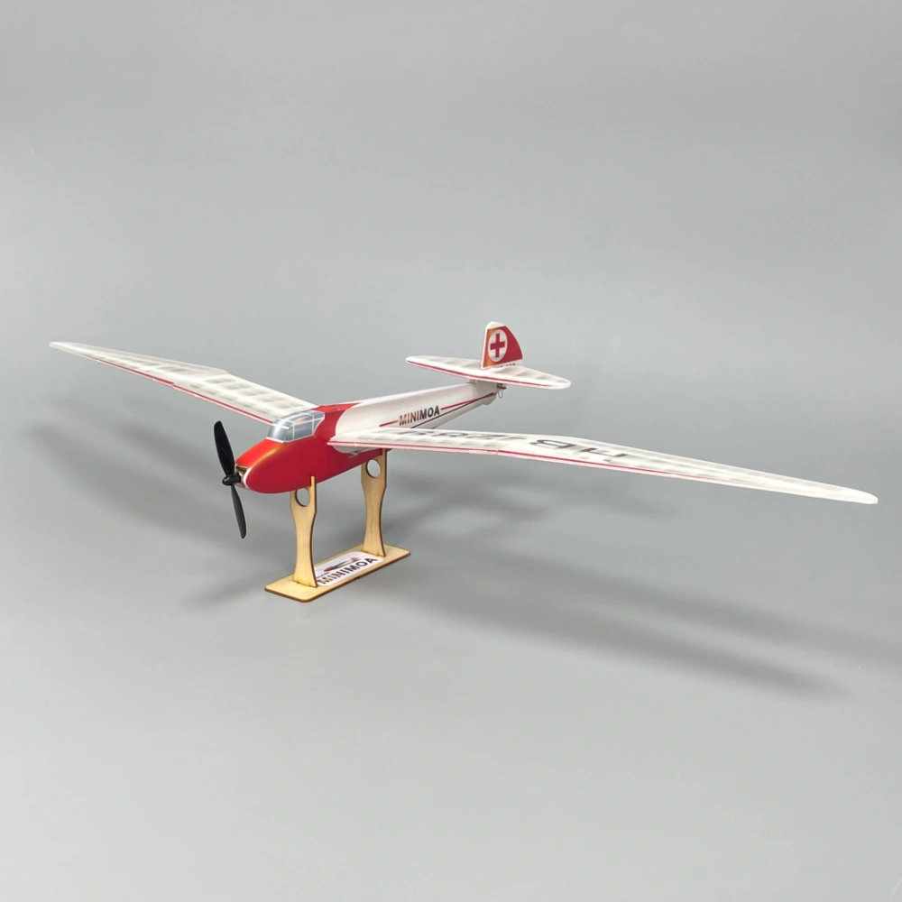 Minimoa Glider gull wing 700mm micro RC aircraft