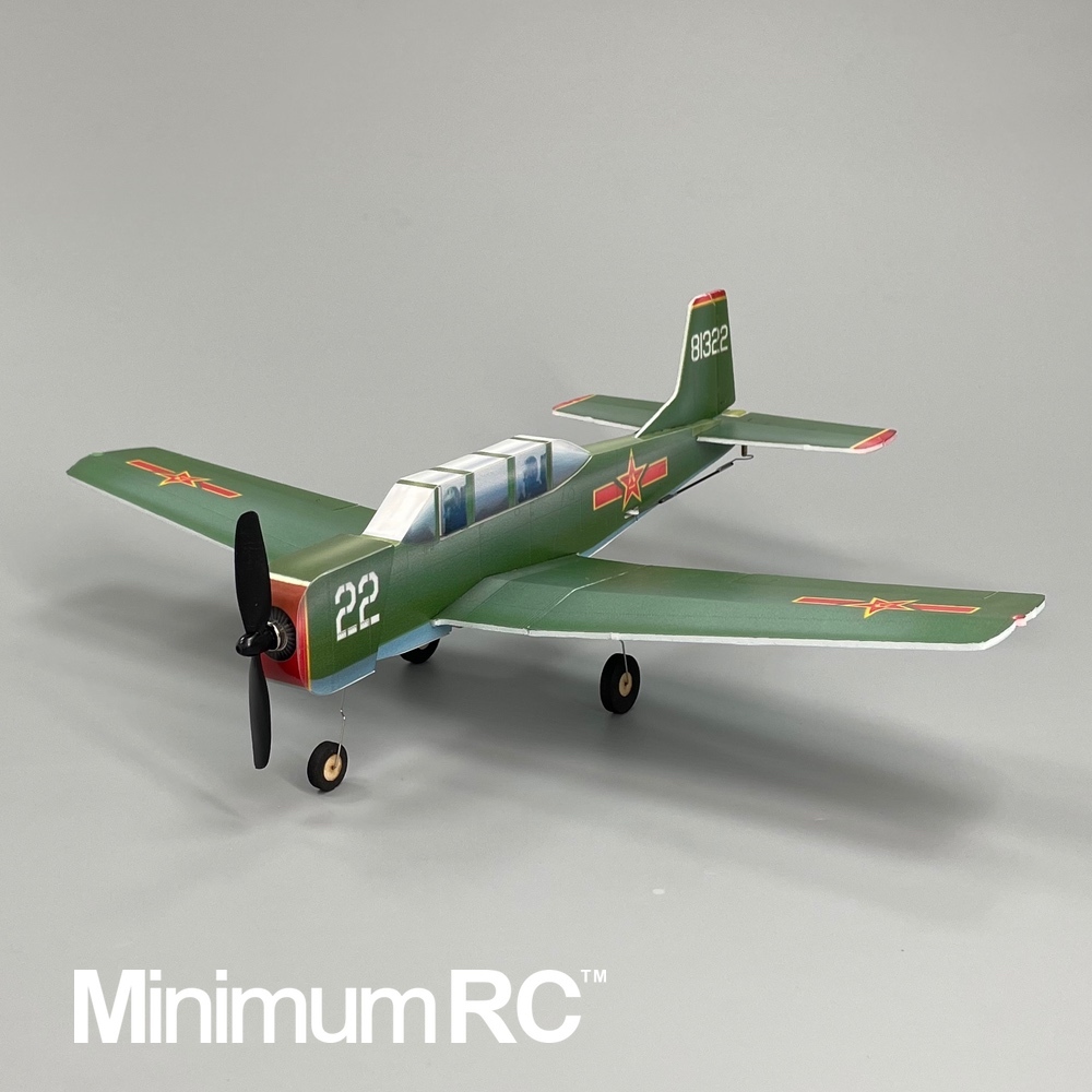 NanChang CJ-6 340mmPLA Air Force Trainer Aircraft 4CH