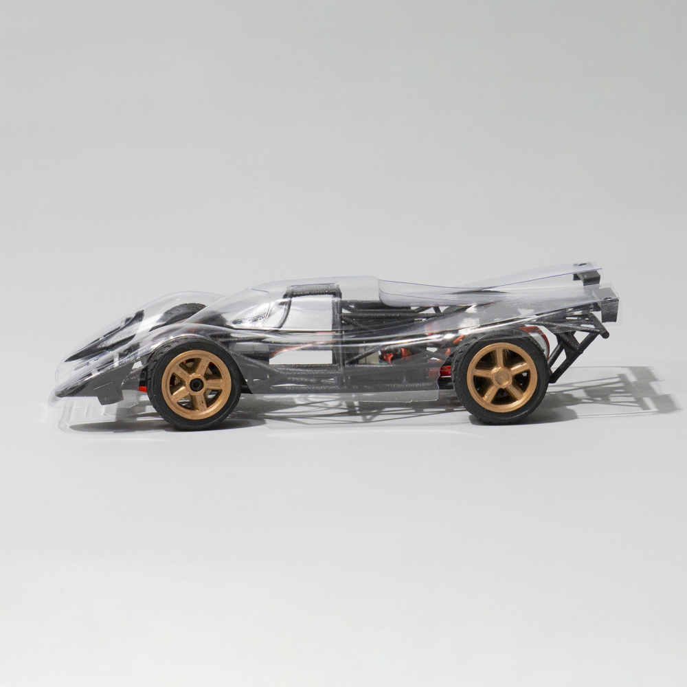 Lemara 1:28 Tubular Chassis RC Lemans Racer Full Set