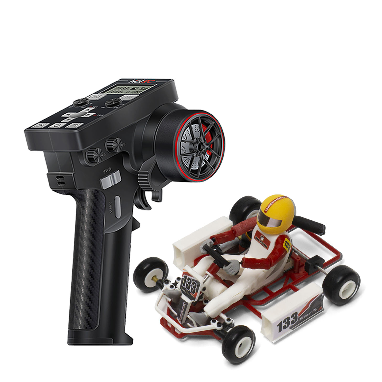 Retro Racer Special Edition Micro Scale RC Go Kart Full Set