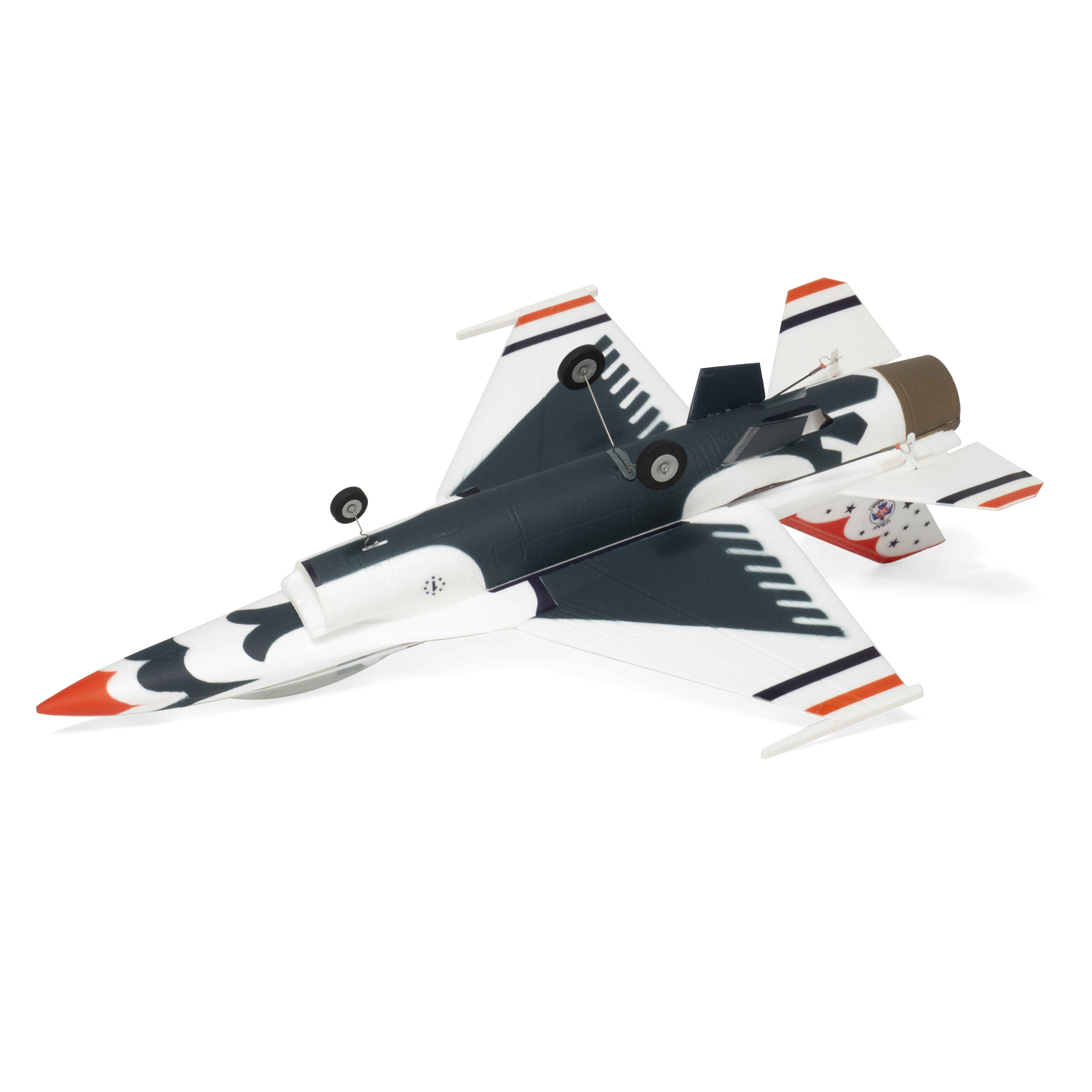 ホビーラジコン Minimum RC F-16 30mm EDF Jet PNP+SAVS F-16 Thunderbird 30mm EDF Jet RTF
