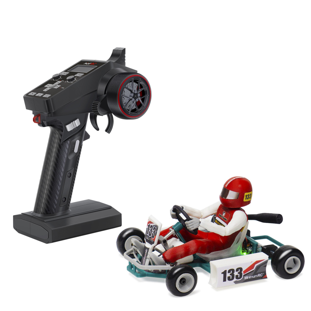 Retro Racer Micro Scale RC Go Kart Full Set