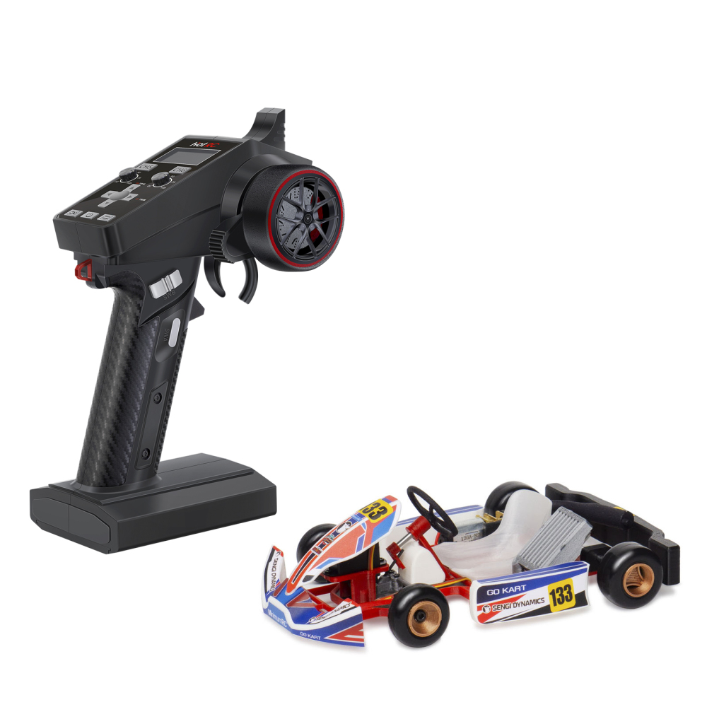 Sengi Kart-80 Micro Scale RC Go Kart Full Set