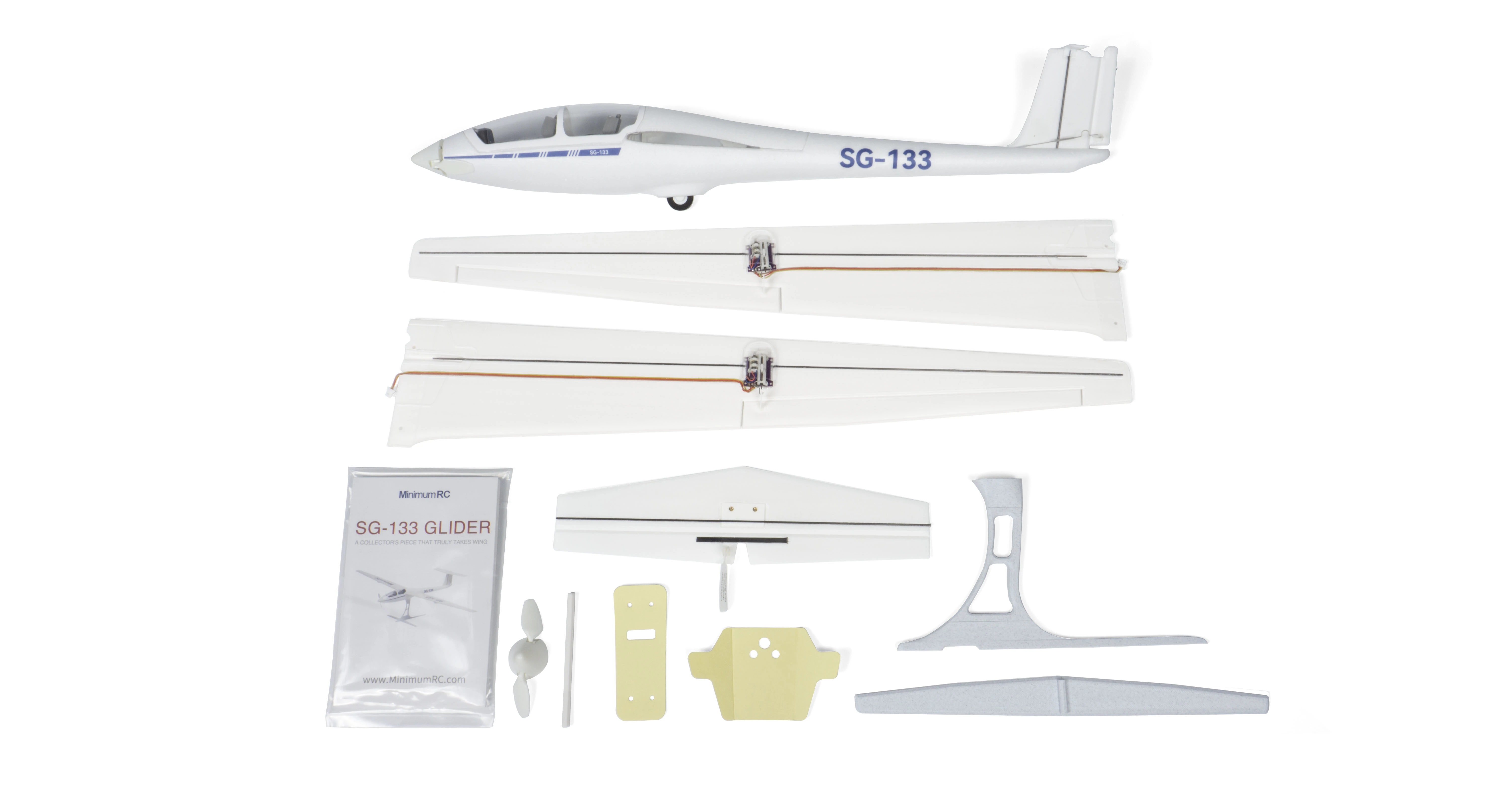 Distance Glider Minimum RC SG-133 Glider 820mm 4CH Ultra-light Scale Glider RTF User Manual
