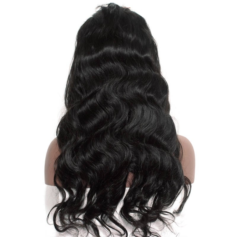 250% Density Wigs Pre-Plucked Brazilian Lace Front Wigs Body Wave Natural Color Unprocessed Human Hair with Baby Hair for Black Women