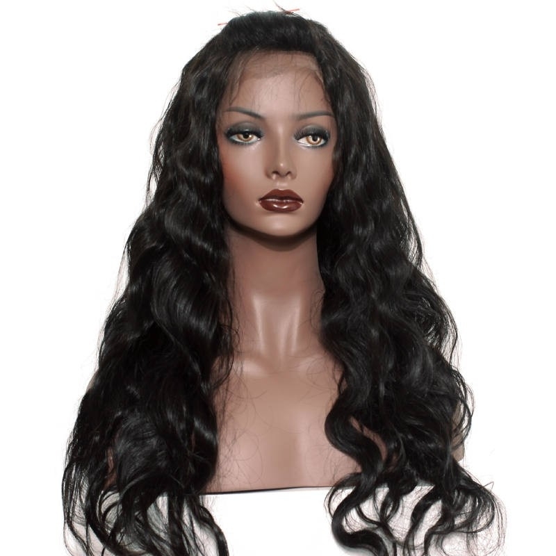 250% Density Wigs Pre-Plucked Brazilian Lace Front Wigs Body Wave Natural Color Unprocessed Human Hair with Baby Hair for Black Women