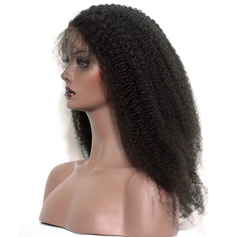 Lace Front Wigs Glueless Peruvian Human Curly Hair Natural Color Bleached Knots With Baby Hair Pre Plucked