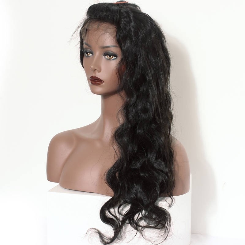 Lace Front Human Hair Wigs 250% Density Wig Pre-Plucked Natural Hair Line with Baby Hair Body Wave