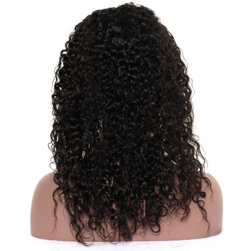 250% Density Wig Pre-Plucked Human Hair Lace Front Wigs Malaysian Hair Kinky Curly Human Hair Wigs