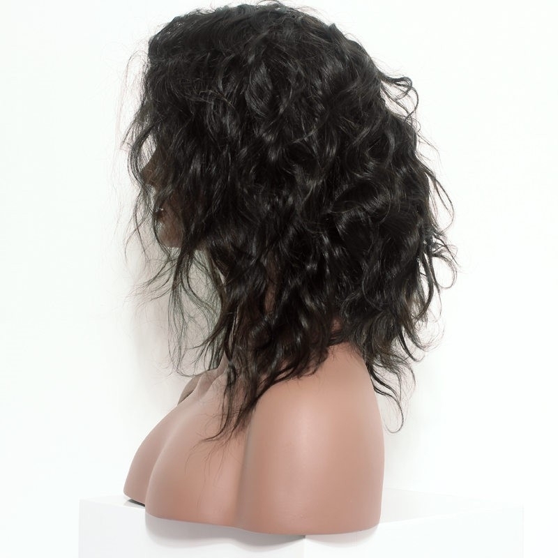 Lace Front Wigs Human Hair Wigs Natural Wave Malaysian Hair  Human Hair Glueless Lace Front Wigs With Natural Baby Hair