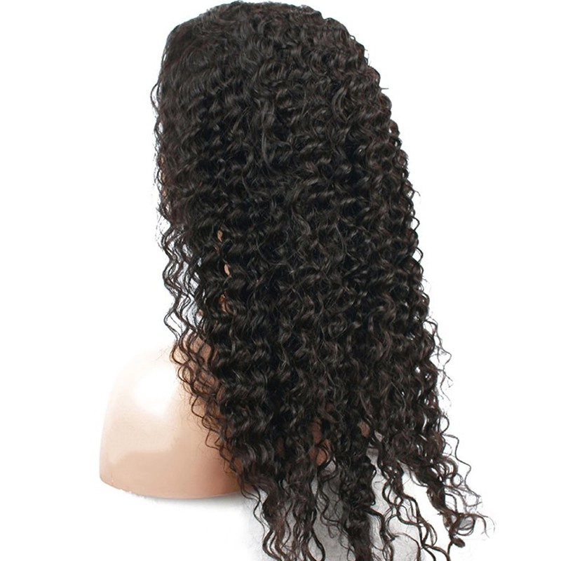 Lace Front Wig For Sale 250% Density Pre Plucked Deep Wave Hair Wigs Malaysian Natural Color Human Hair For Black Women Natural Hair Line With Baby Ha