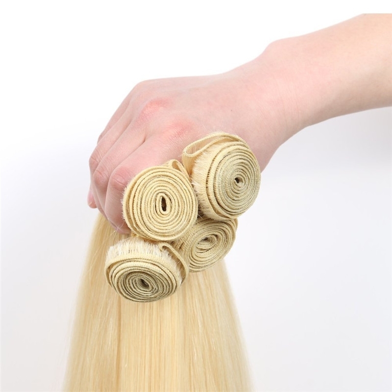 Blonde Brazilian Hair Straight 3 Bundle Deals 613 Blonde Remy Hair Platinum Blonde Remy Hair Honey Blonde Brazilian Hair