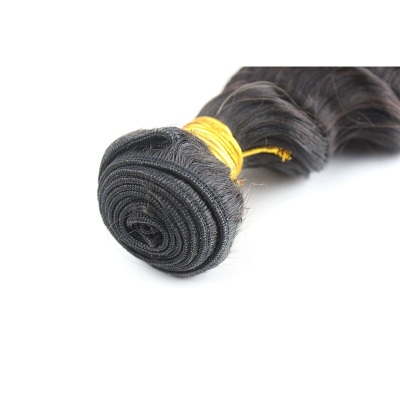 3pcs lot 100g Unprocessed 8A Grade brazilian Remy Hair Extensions 3 Bundles Deep Wave Human Hair Weft fast shipping