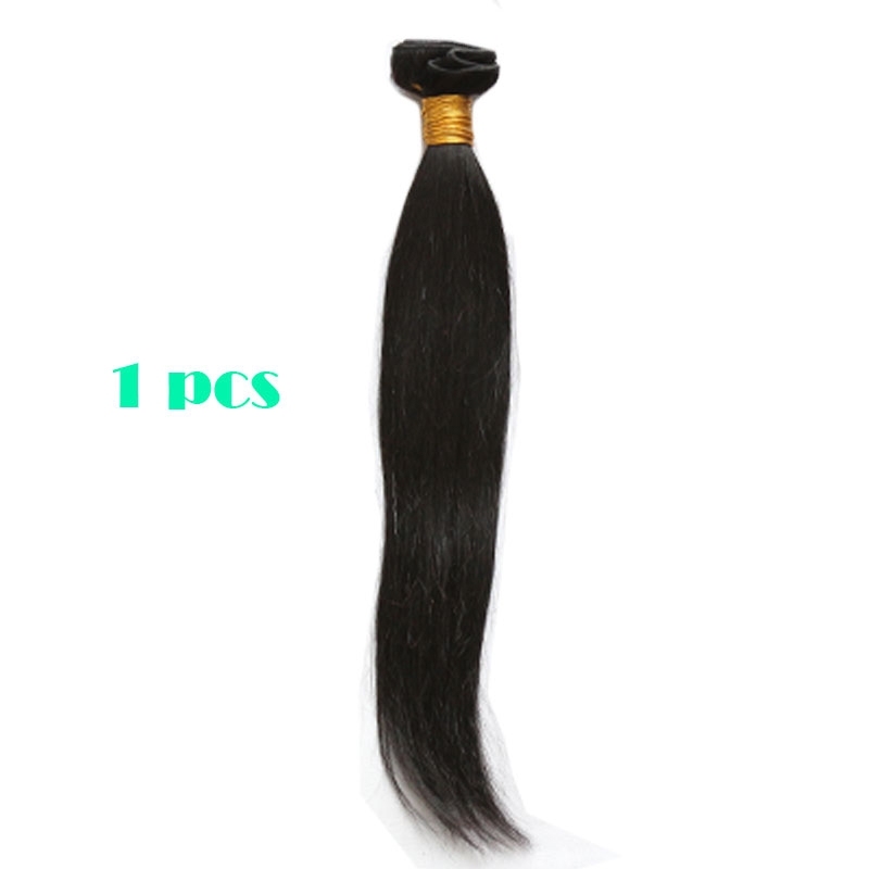 Silky Straight Bundle 1Pcs Hair Extension Brazalian Human Hair Human Hair