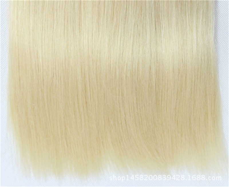 613 Honey Blonde Brazilian Hair Weave Human Hair Straight 3PC/Lot Non Remy Hair Bundles